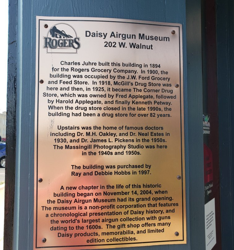 Daisy Airgun Museum-罗杰斯必去景点