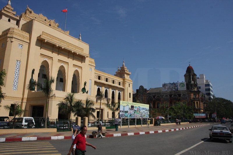 Yangon City Hall-仰光必去景点