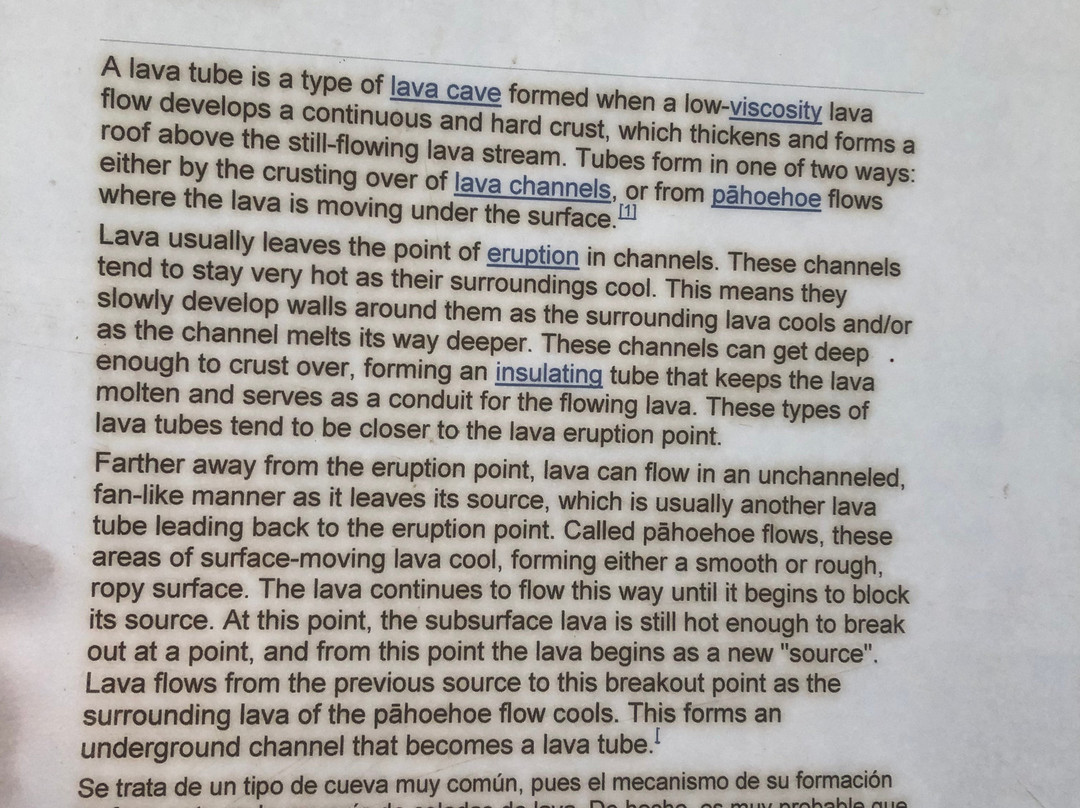 Tunel de Lava Bellavista-Bellavista必去景点