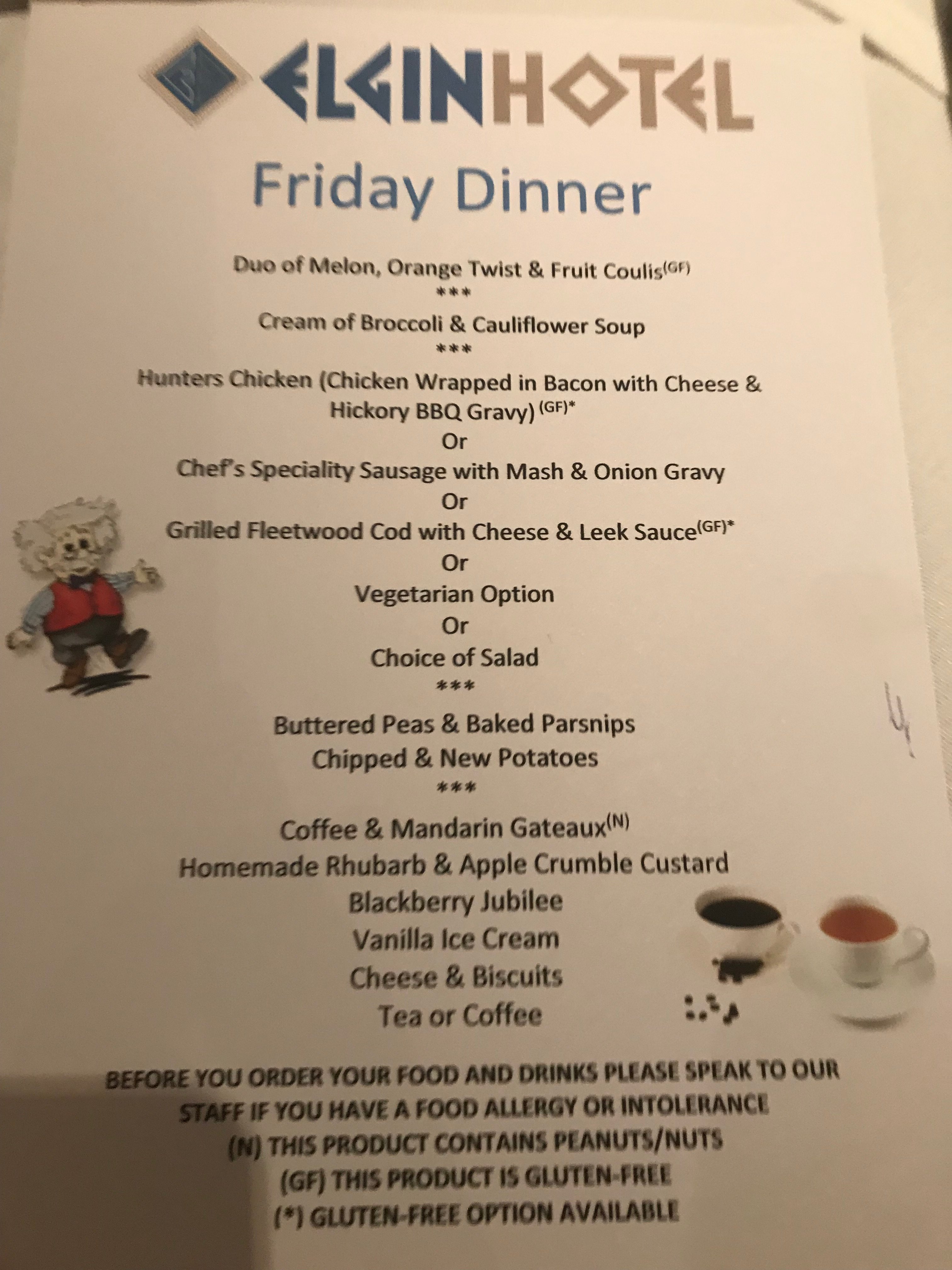 Elgin Hotel Blackpool-餐饮