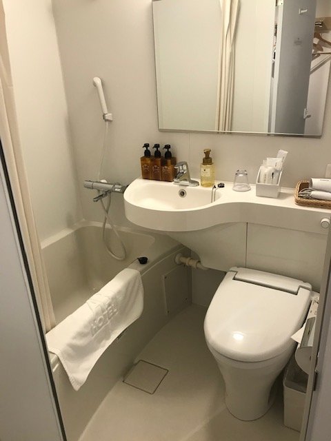 AB Hotel Ube Shinkawa-浴室