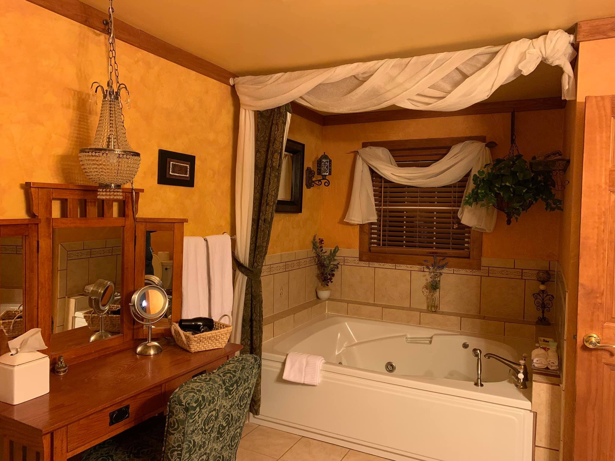 Mountain Laurel Creek Inn & Spa-浴室