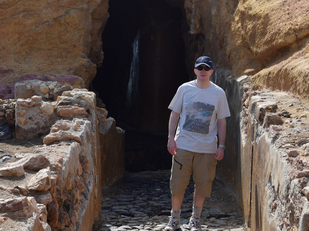 Old Water Supply Entrance Of Las Salinas