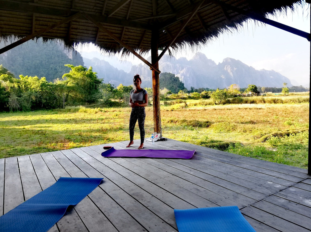 Yoga in Vang Vieng景点图片