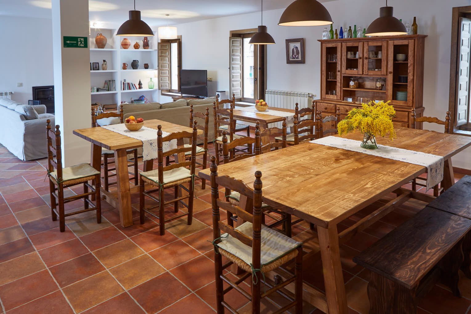 Casa Rural Melones en Patones-餐饮