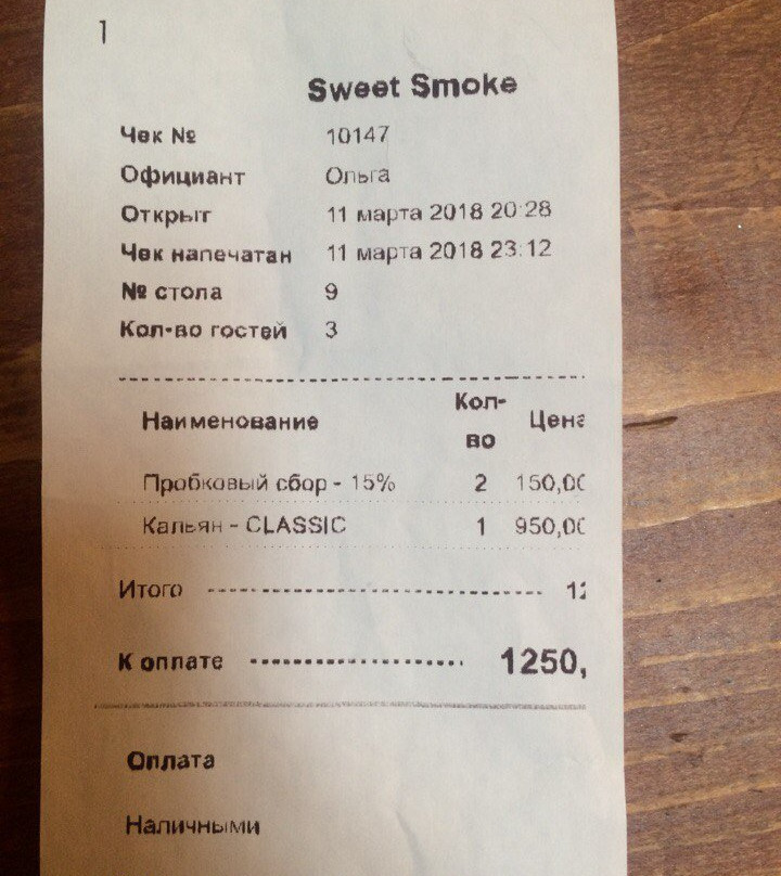 Hookah-bar Sweet Smoke-莫斯科必去景点