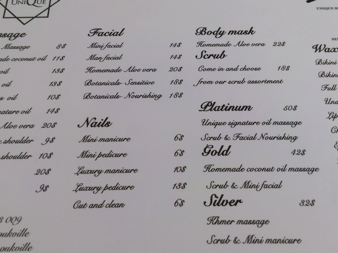 Unique Spa-西哈努克必去景点