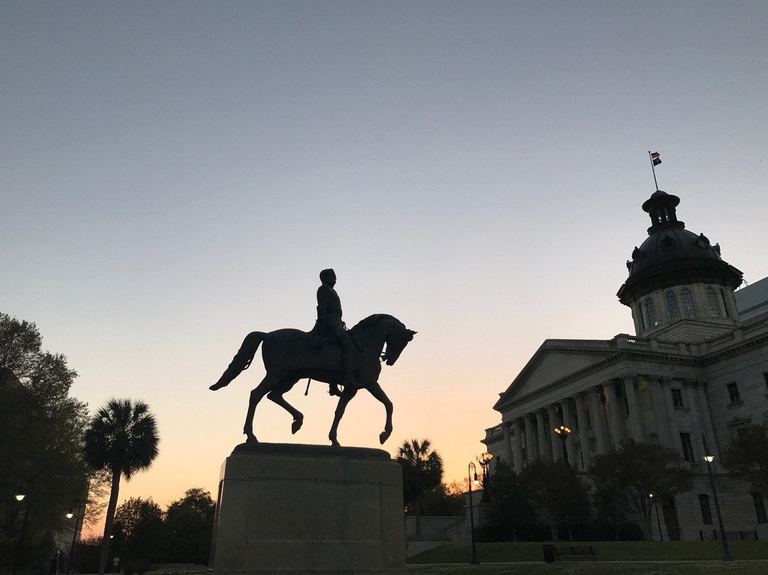 Wade Hampton Statue-哥伦比亚必去景点