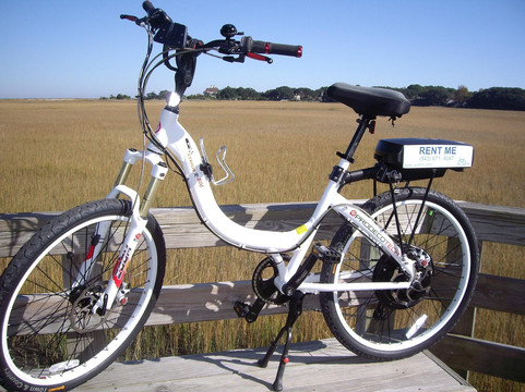 Uzip Electric Bike Rentals-希尔顿头岛必去景点