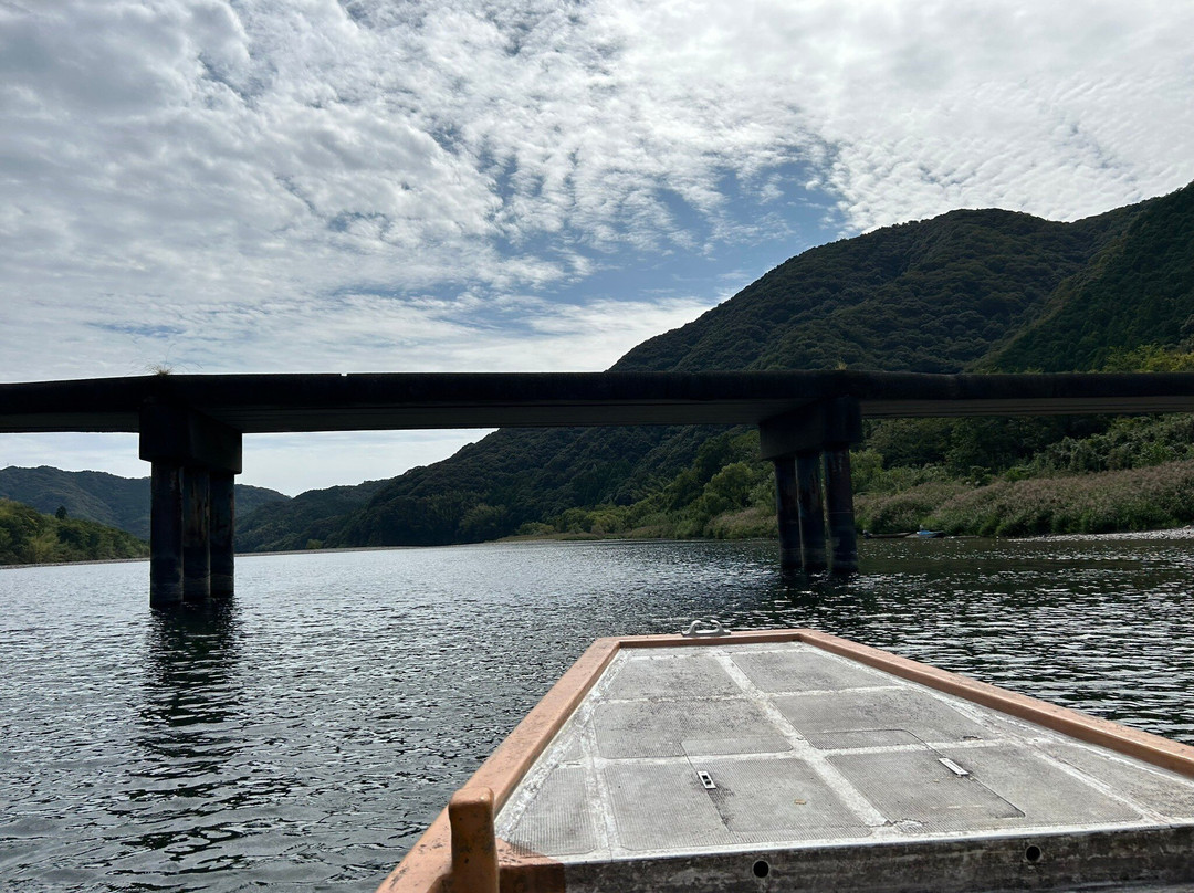Takase Submersible Bridge-四万十市必去景点