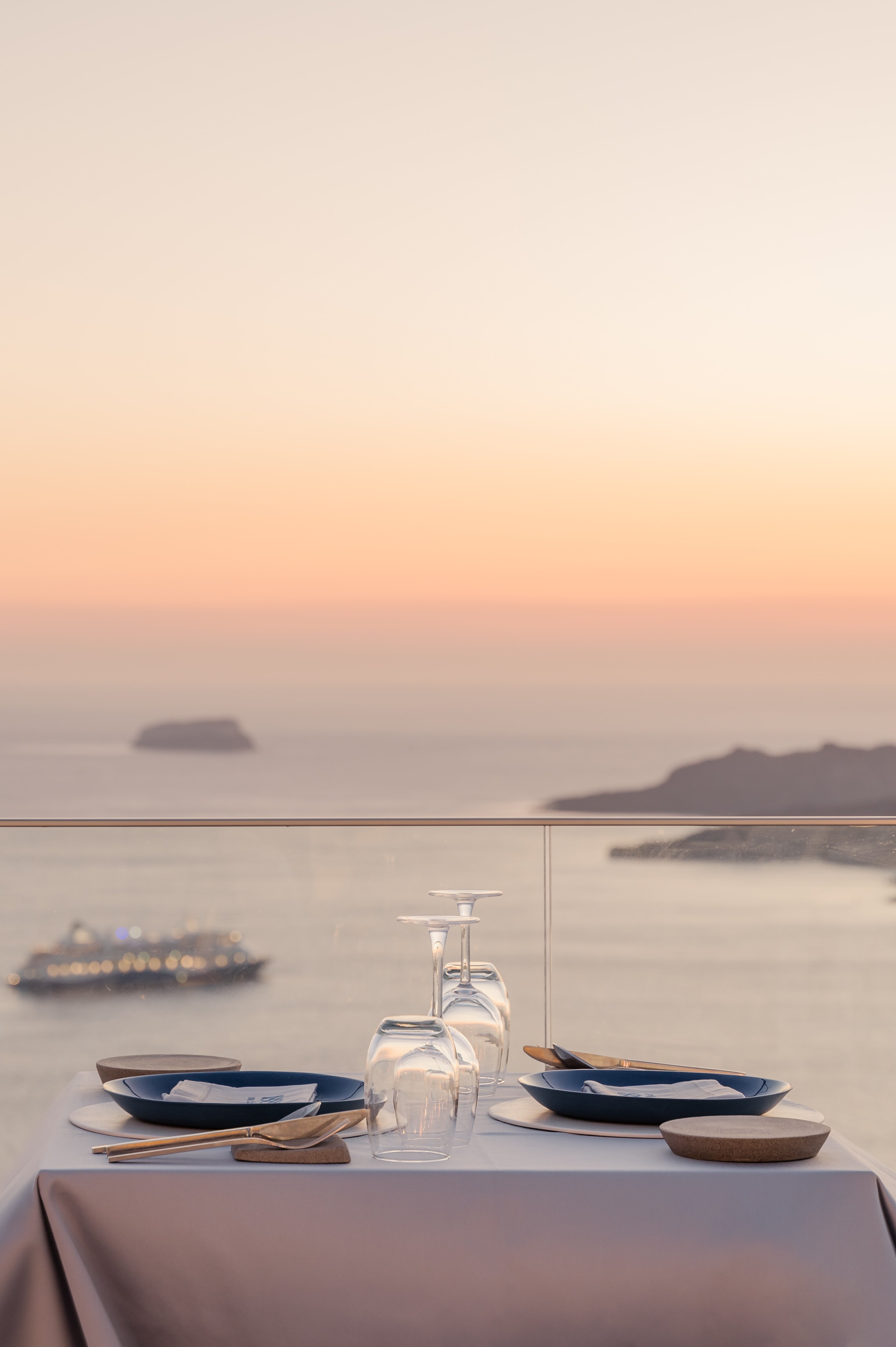 Apeiron Blue Santorini - Adults Only 14+-餐饮