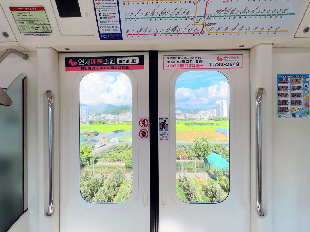 Daegu Metro-大邱必去景点