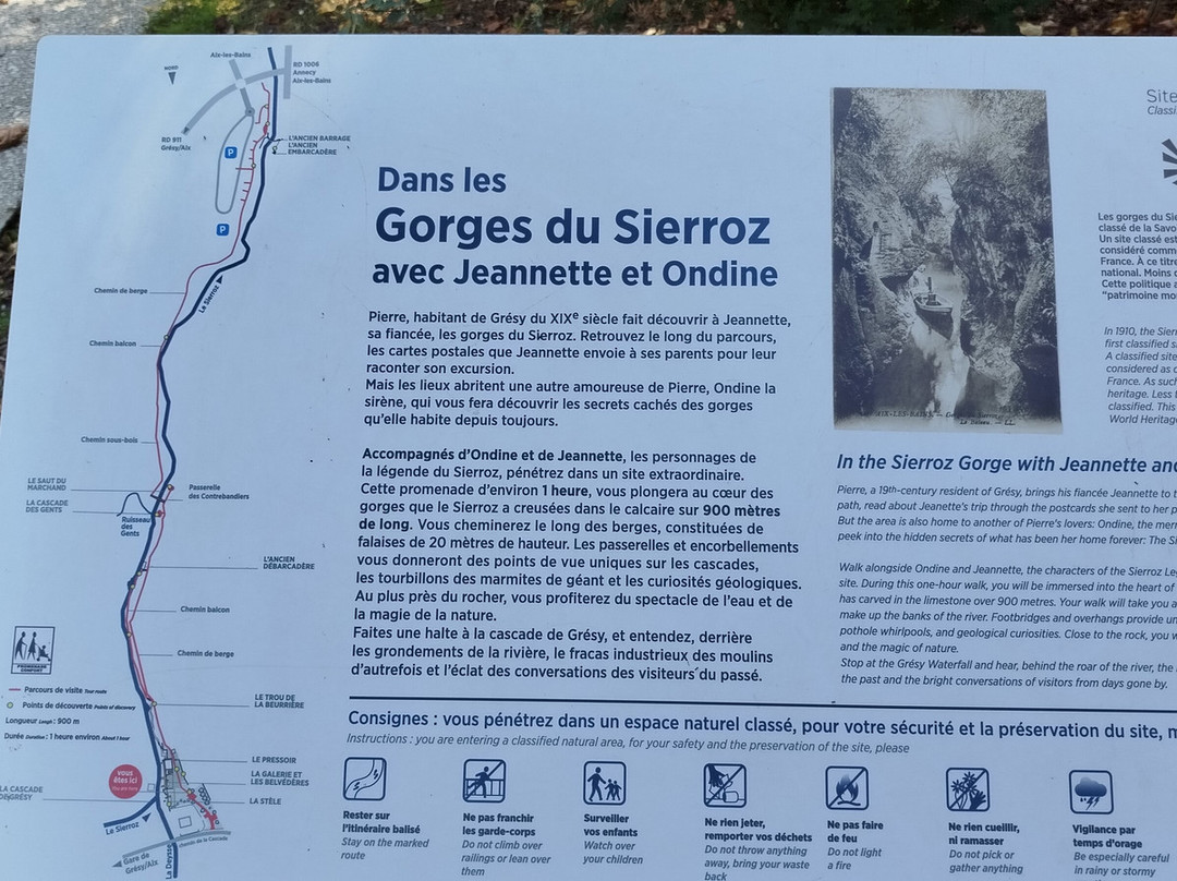 Gorges Du Sierroz-Gresy-sur-Aix必去景点