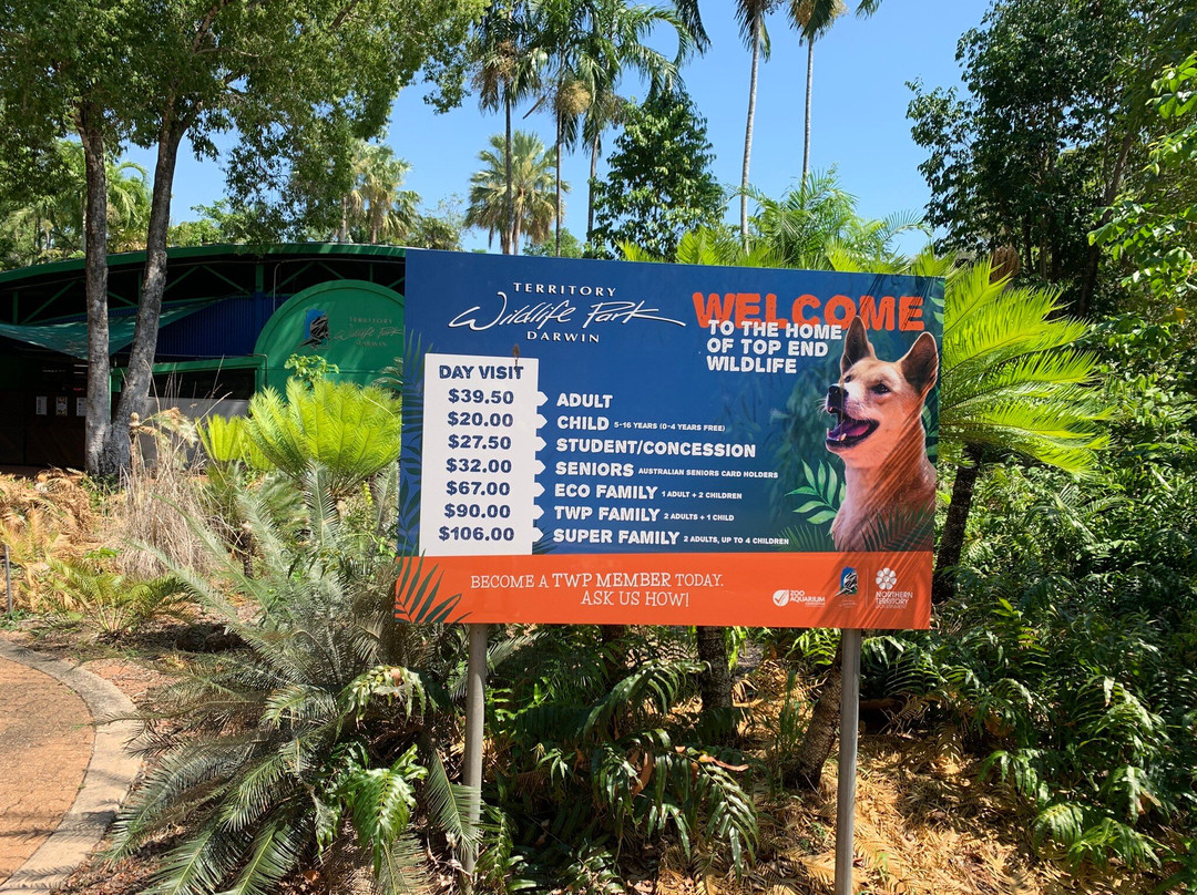 Territory Wildlife Park-Berry Springs必去景点