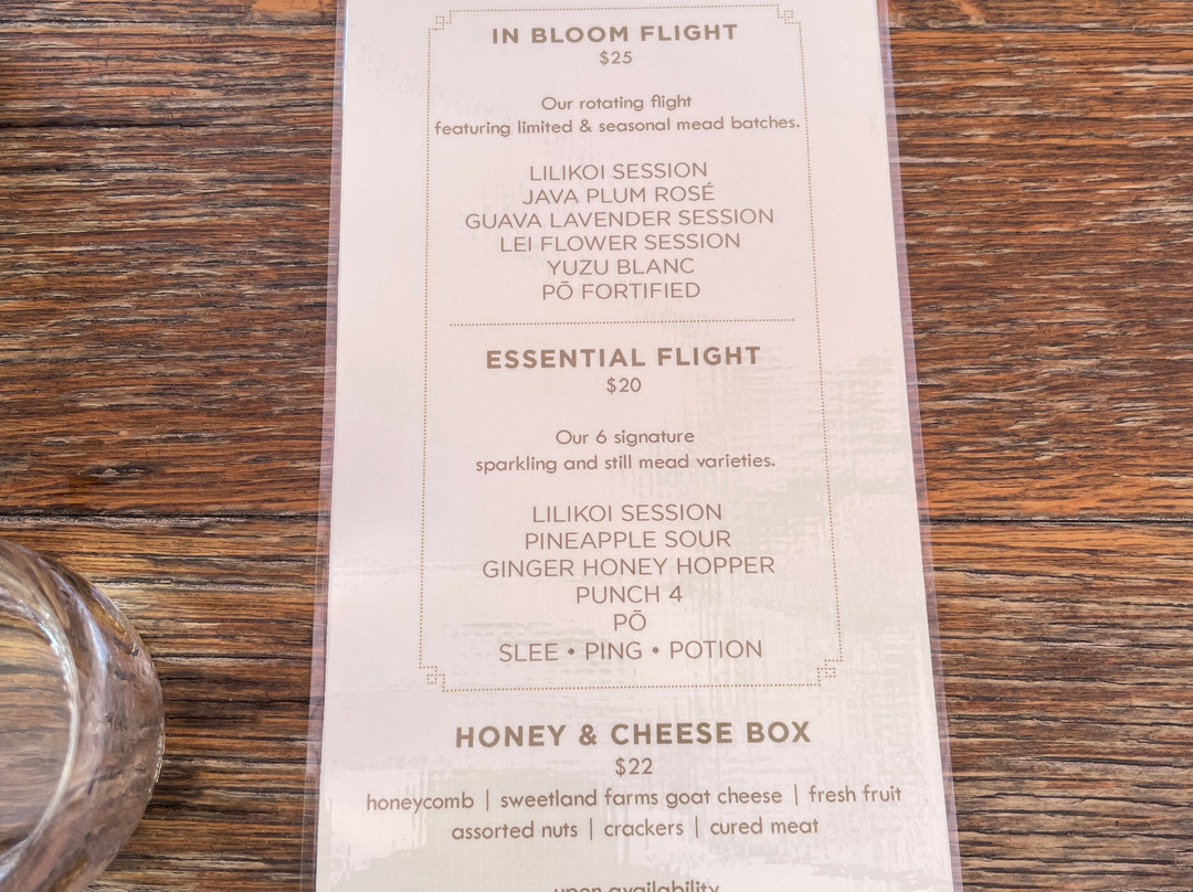 Mānoa Honey & Mead-瓦西瓦必去景点