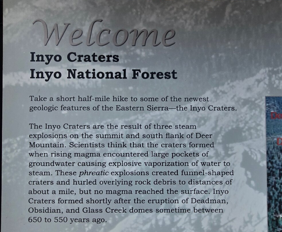 Inyo Craters-马姆莫斯湖必去景点
