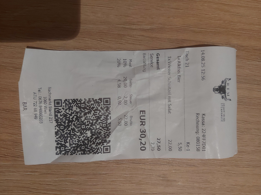 Prime Argentinian Steakhouse