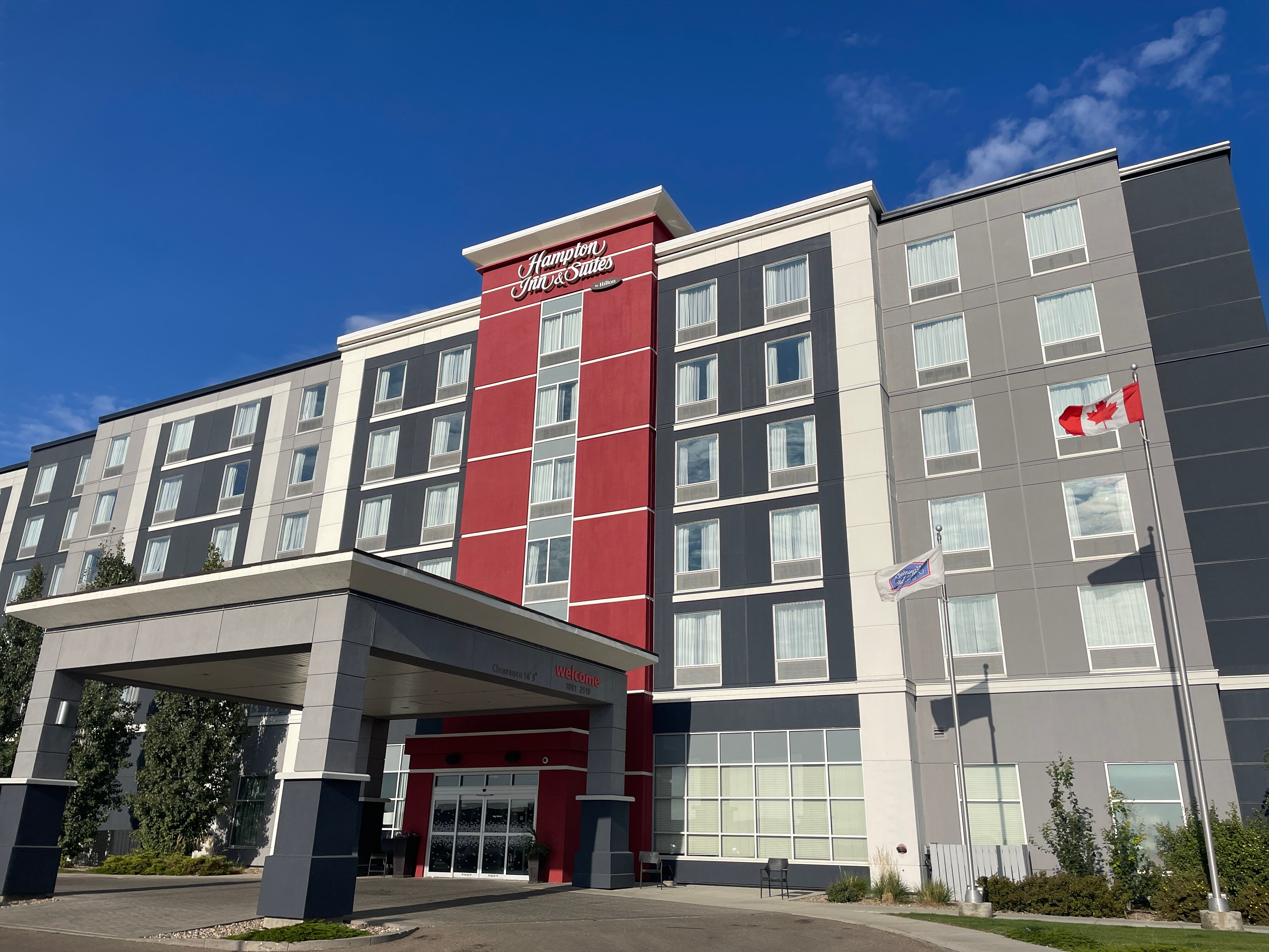 Hampton Inn & Suites by Hilton Medicine Hat-浴室