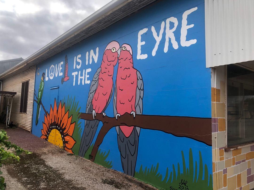 Love is in the Eyre Mural