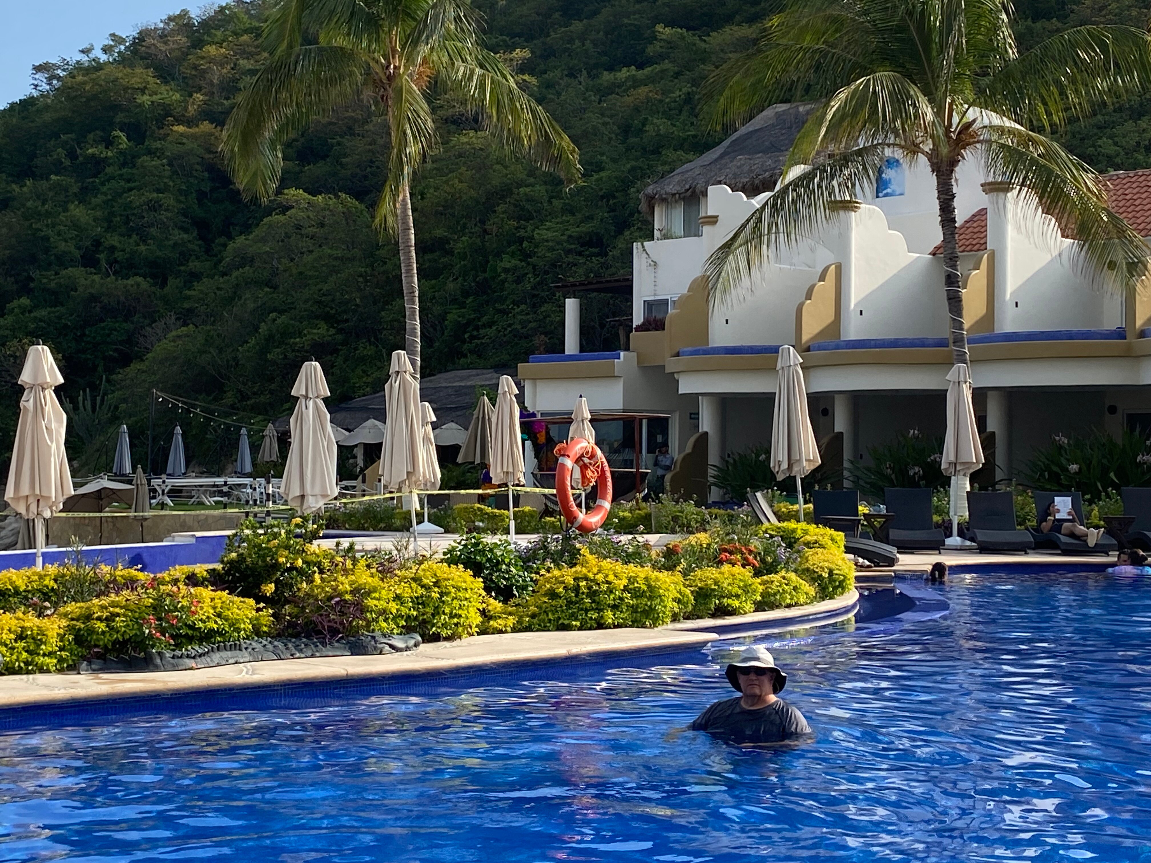 Quinta Bella Huatulco-泳池