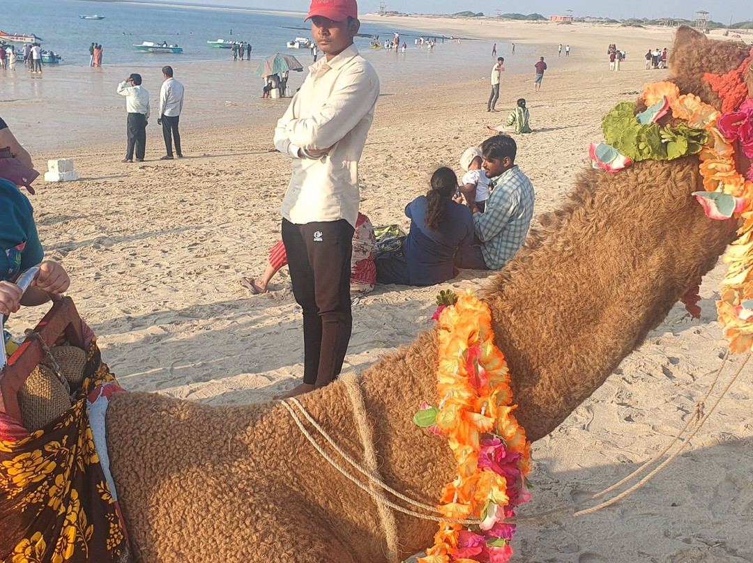 Shivrajpur Blue Flag Beach-Dwarka必去景点