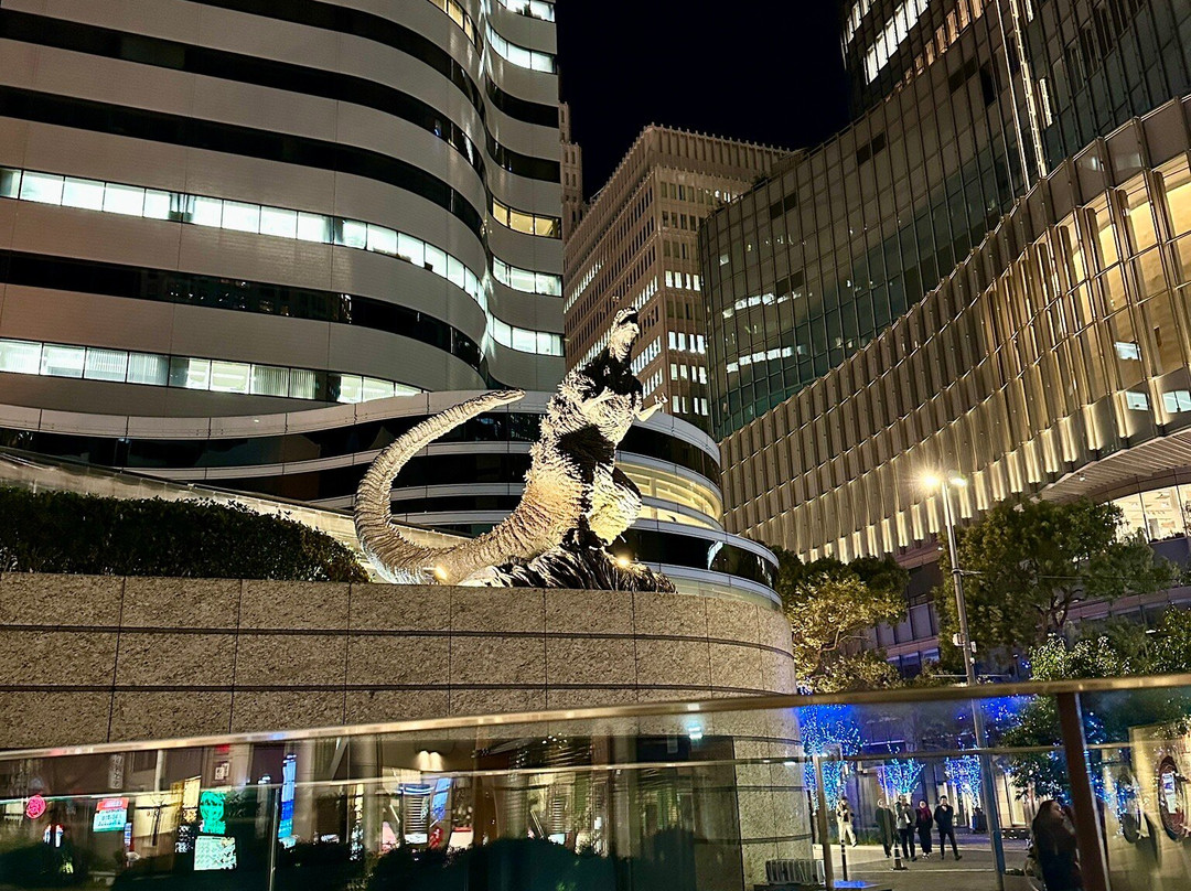 Godzilla Statue-Yurakucho必去景点