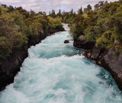 Huka Falls-希努埃拉必去景点