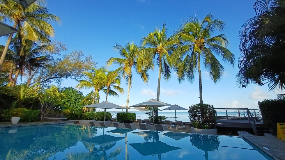 蒙乔伊喜海滩度假村-泳池