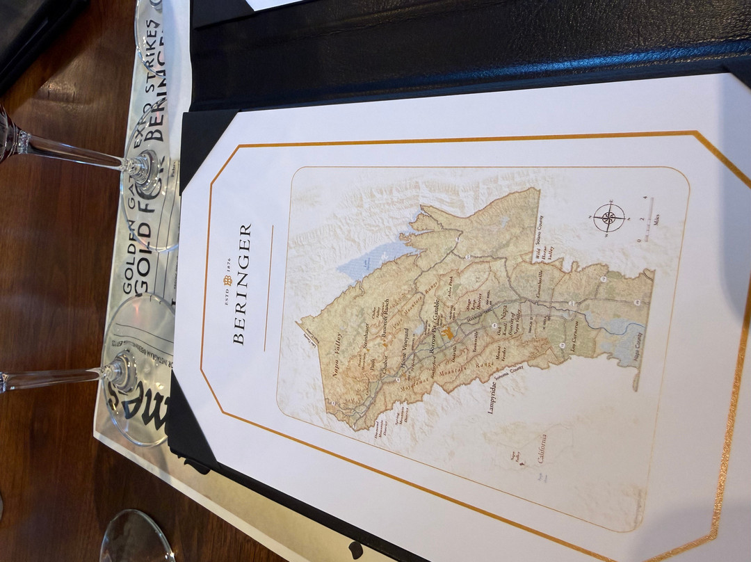 Beringer Vineyards-圣海伦娜必去景点