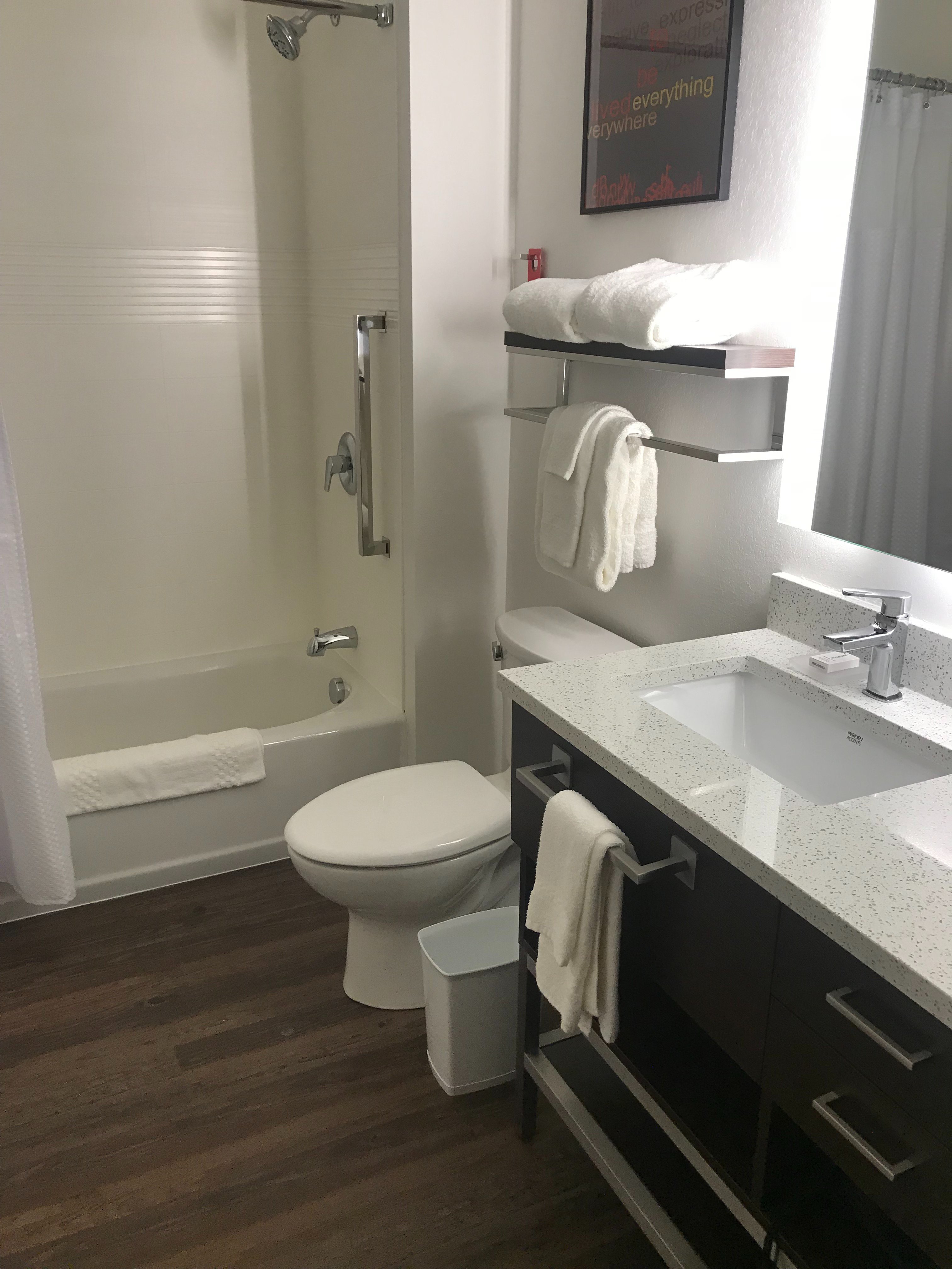 TownePlace Suites Minooka-浴室