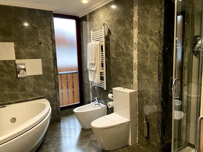 Hotel Spa Villa Pasiega-浴室