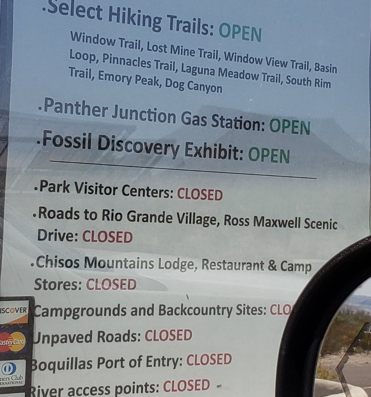 Big Bend National Park - Fossil Bone Exhibit景点图片
