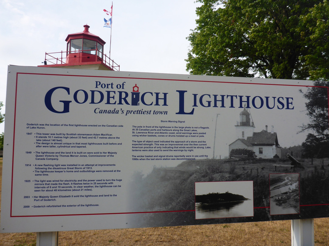 Goderich Lighthouse景点图片