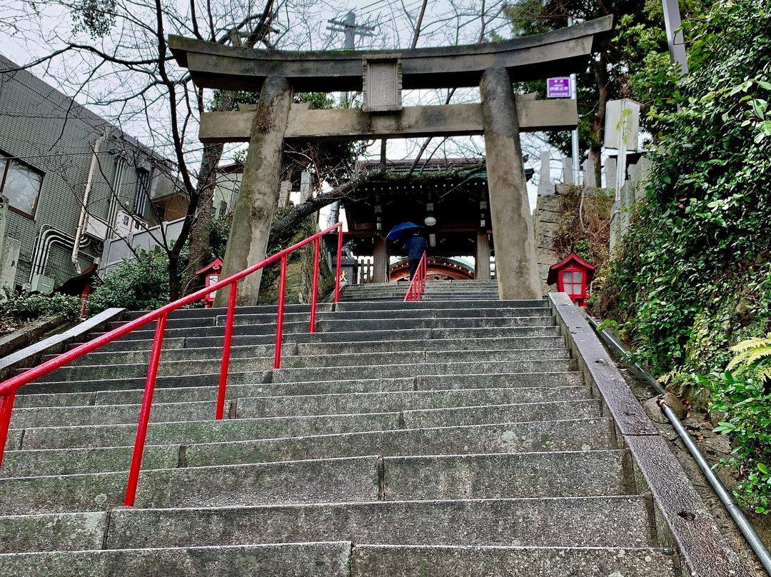 Atago Jinja Shrine-福冈市必去景点