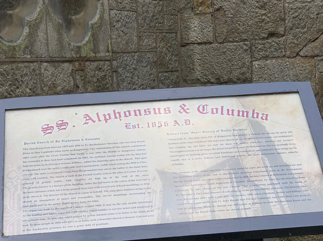 Sts.  Alphonsus & Columba Catholic Church-Killiney必去景点
