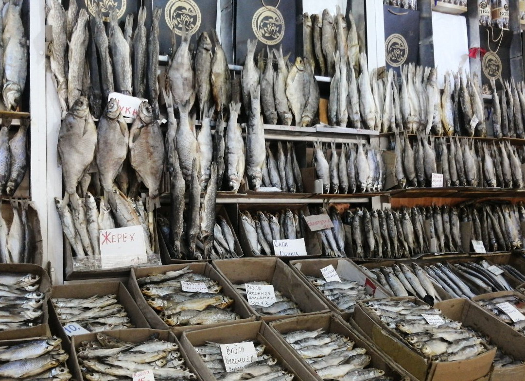 Market Selenskiye Isady-阿斯特拉罕必去景点