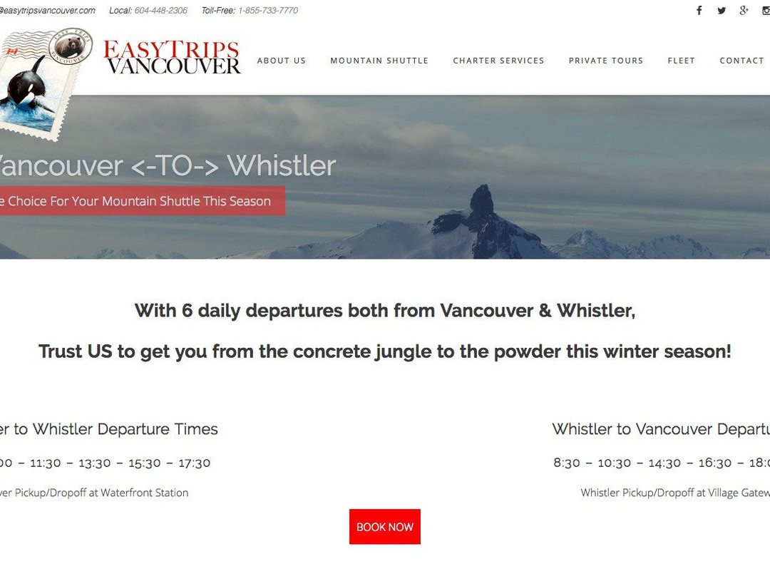 Easy Trips Vancouver-温哥华必去景点