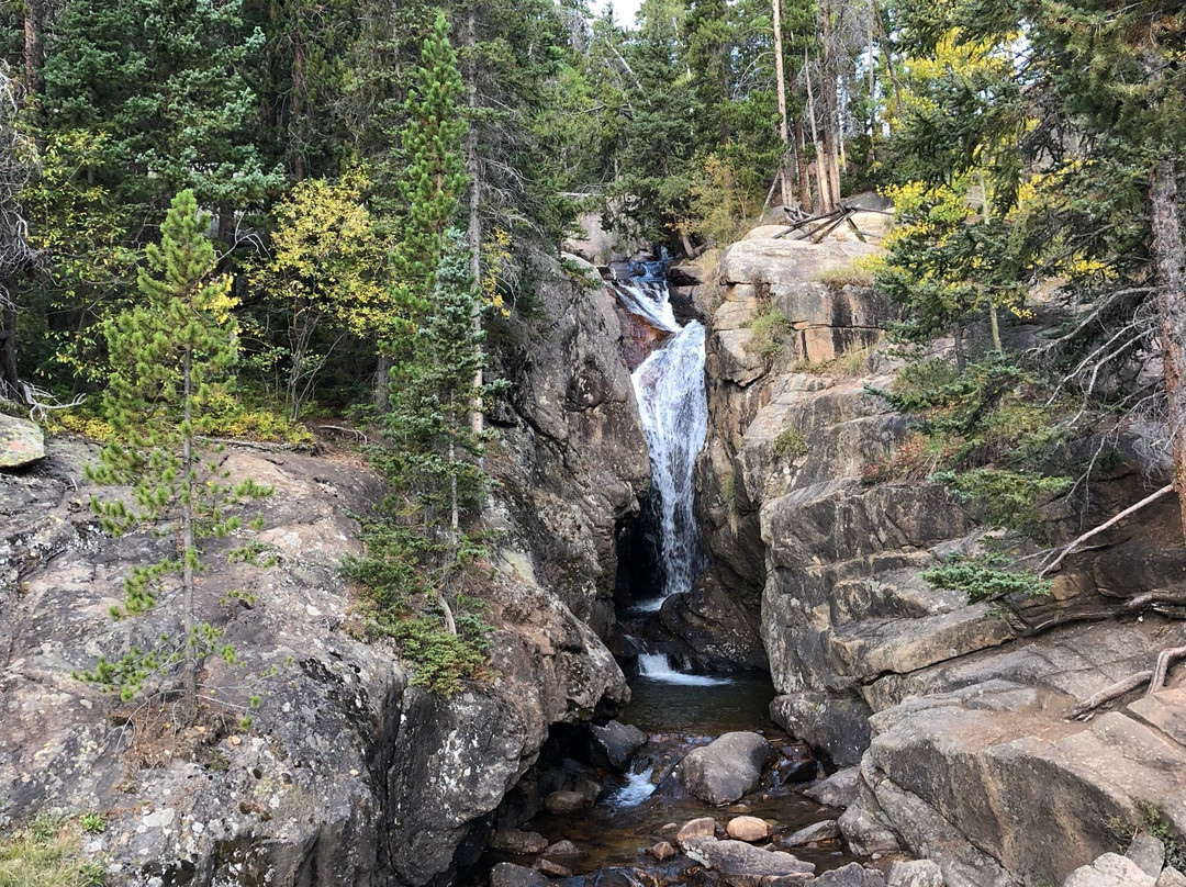Chasm Falls Trail-落基山国家公园必去景点