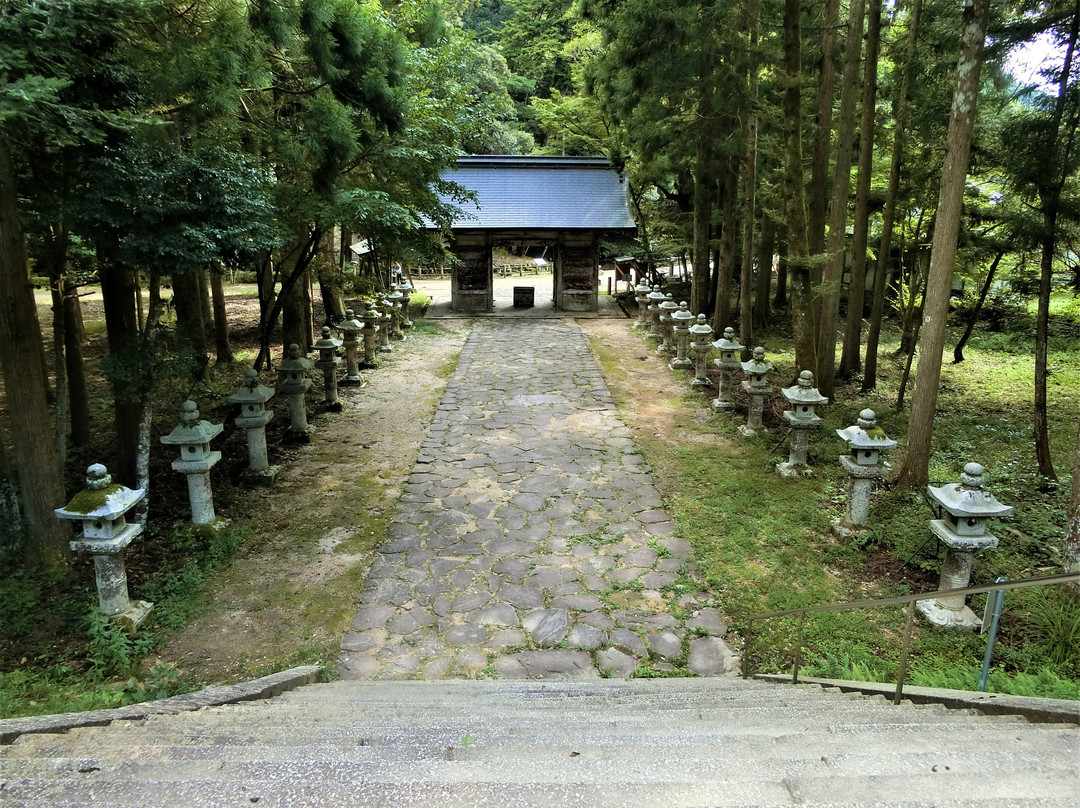 Ochidani Shrine Main Hall-鸟取市必去景点
