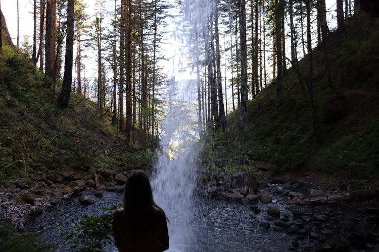 Ponytail Falls-Cascade Locks必去景点