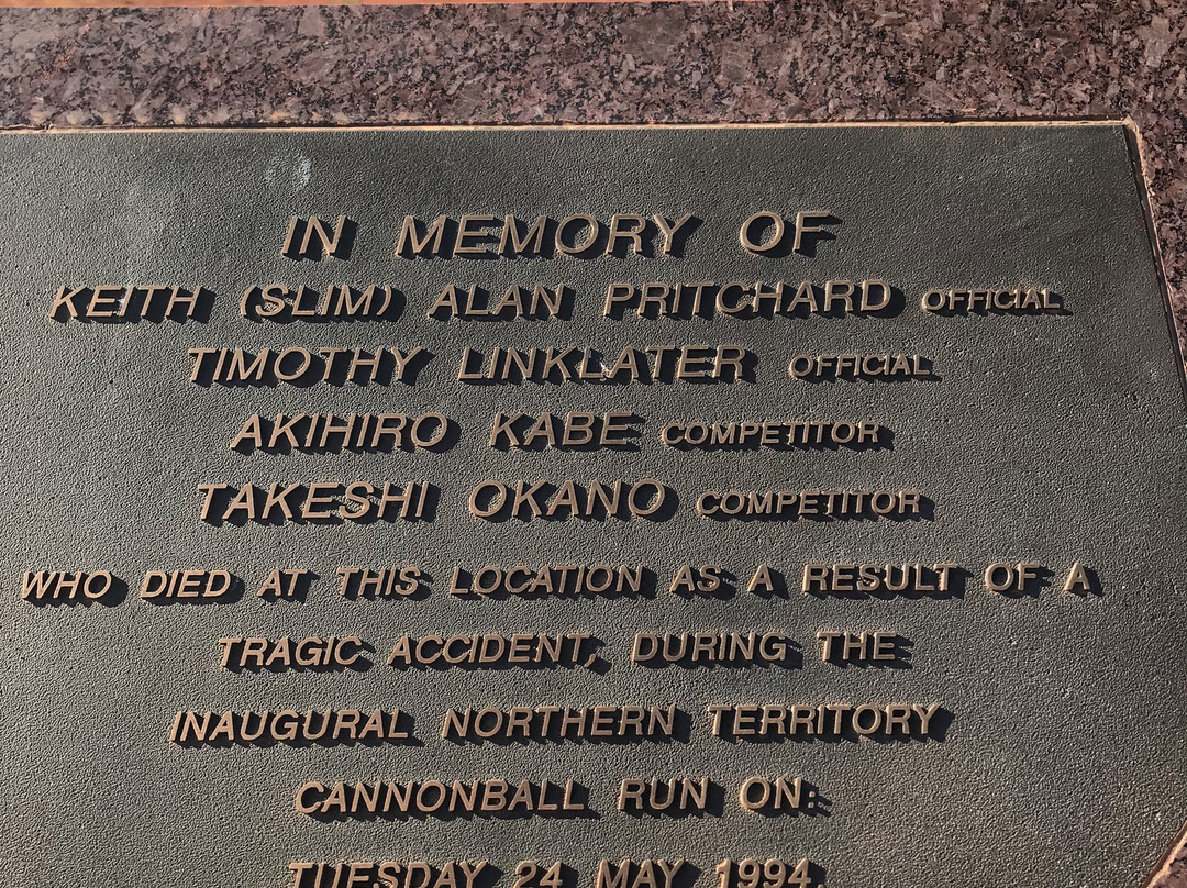 Cannonball Run Monument-Stuarts Well必去景点