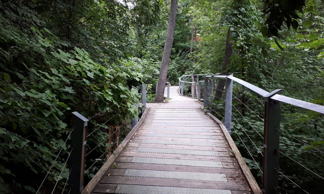 Promenade de la Gorge de la Rivière Magog-舍布鲁克必去景点