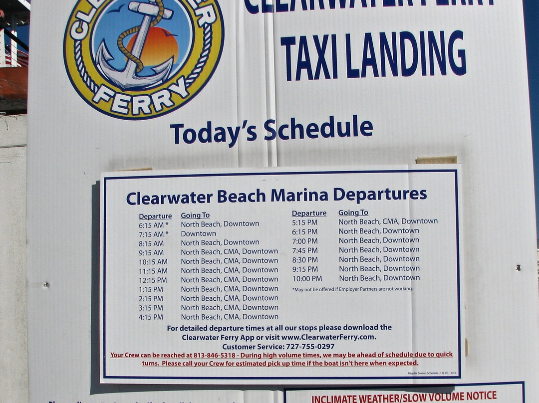 Clearwater Ferry-克利尔沃特必去景点