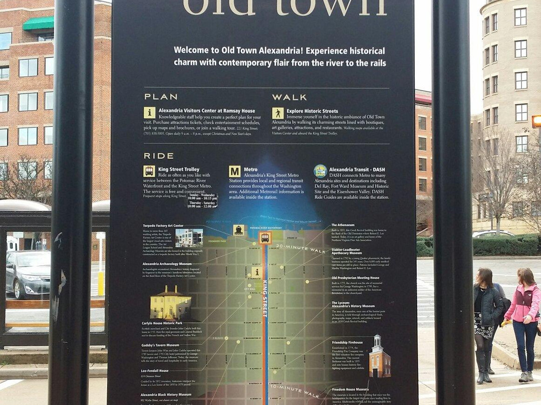 King Street Trolley-亚历山德里亚必去景点