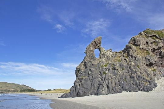 Aramoana Beach-但尼丁必去景点