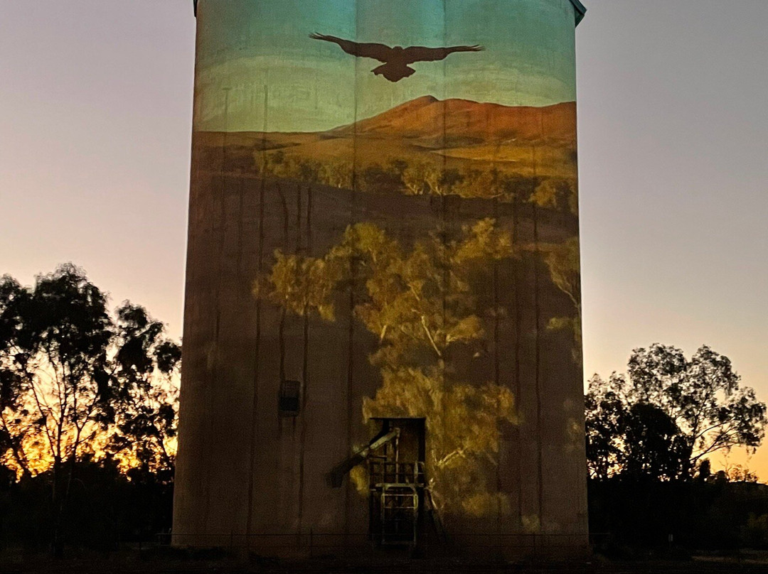 Quorn Silo Light Show景点图片