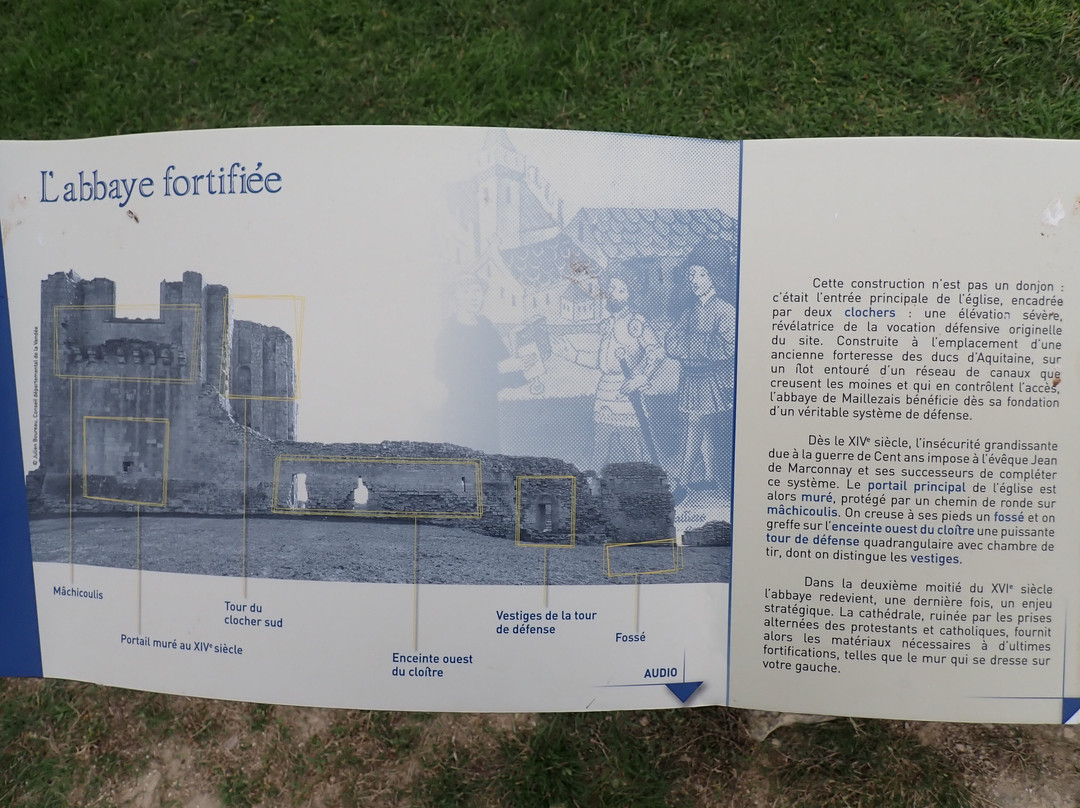 Abbaye de Maillezais景点图片