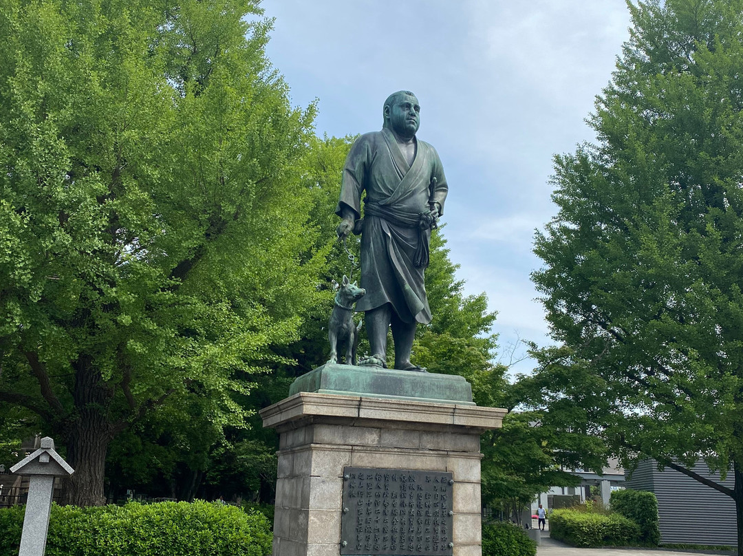 Saigo Takamori Statue-Uenokoen必去景点
