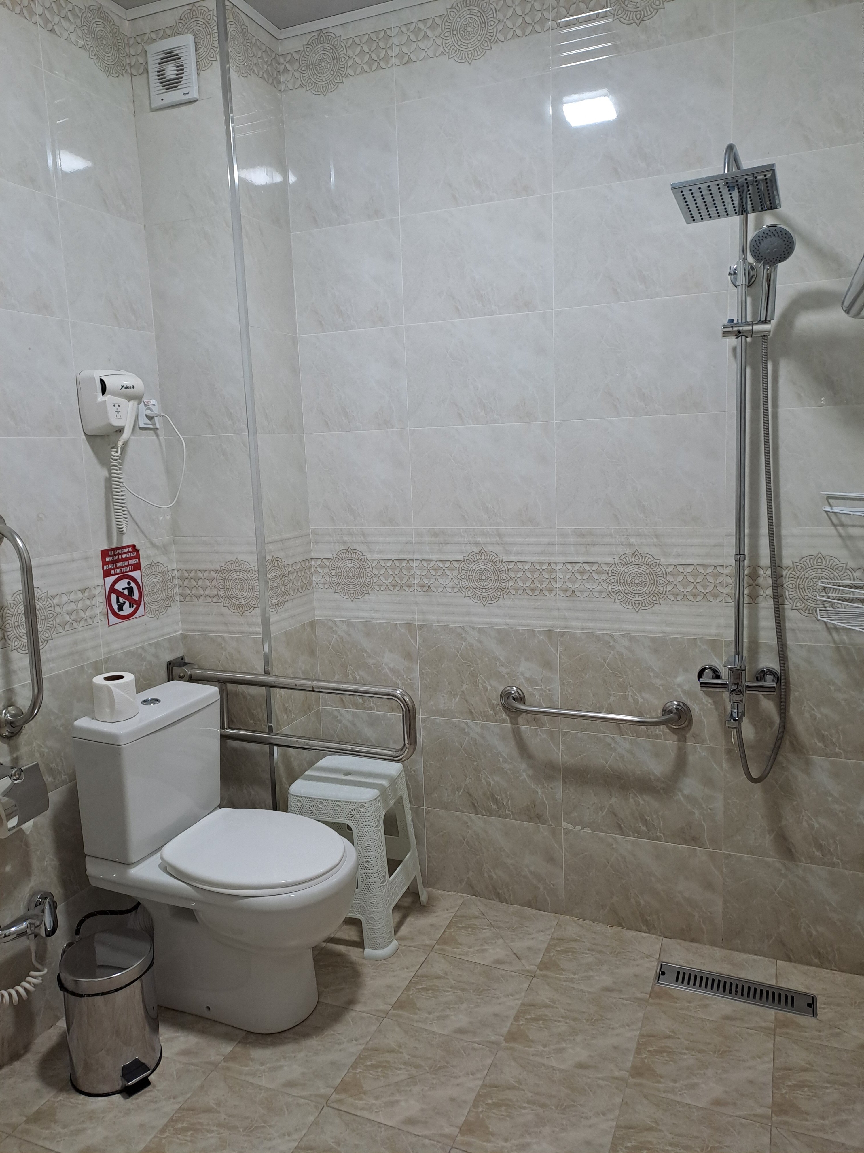 Hotel Asia Khiva-浴室