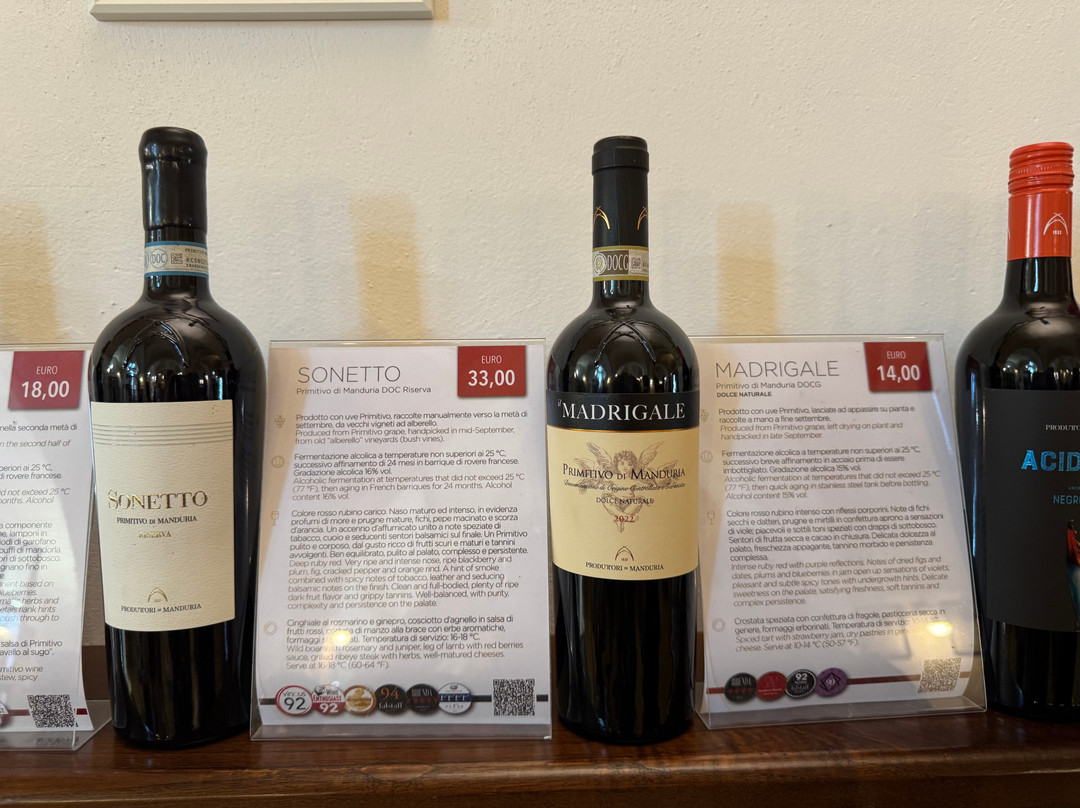 Museo della Civilta del Vino Primitivo-Manduria必去景点